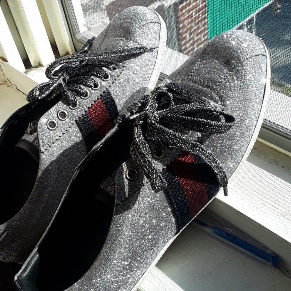 Gucci bambi sparkling shoes